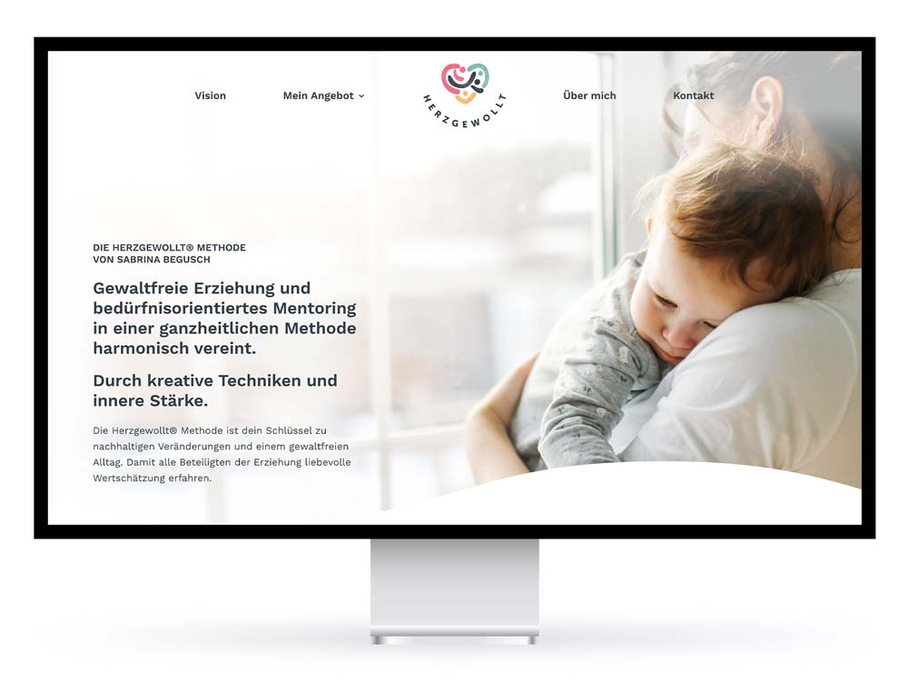 Webdesign für Herzgewollt